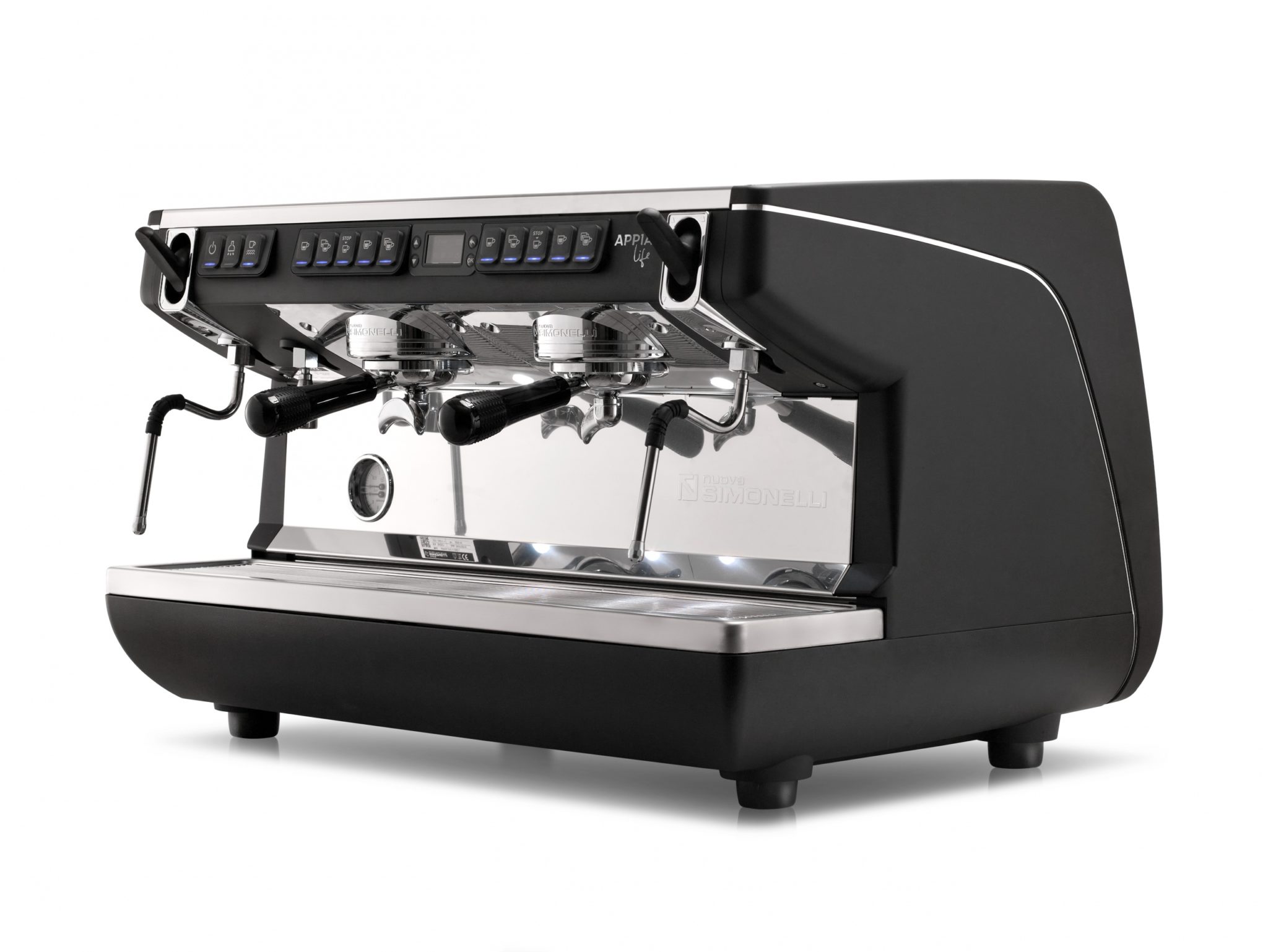 Кофемашины black white. Кофемашина nuova Simonelli Appia 2. Кофемашина-автомат nuova Simonelli Appia Life 2gr v 220v Black+High Groups+economizer. Кофемашина Simonelli Appia 2. Кофемашина nuova Simonelli Appia Life.